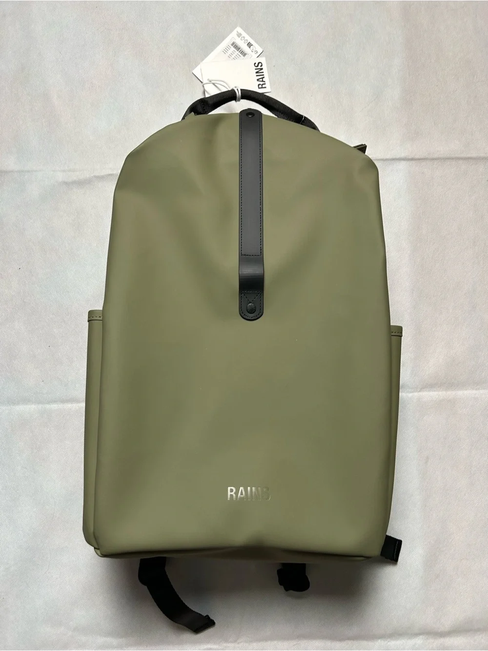 Rains clip front color Marsh backpack NWT